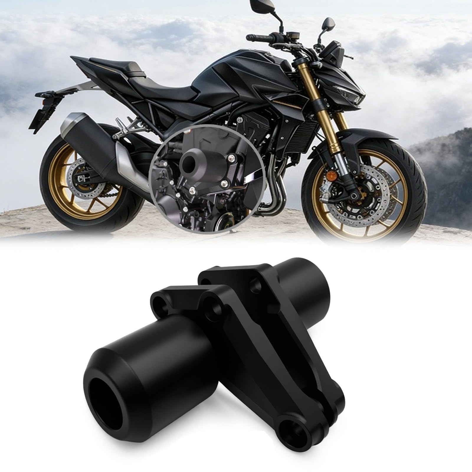 

New Frame Sliders for CB1000 Hornet SP (2025) - Motorcycle Engine Frame Anti-Fall Slides, Anti-Fall Pads [Parallel Import]