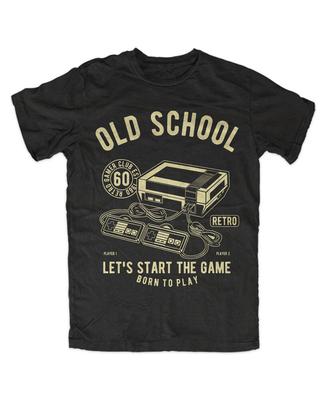 Old School System Premium Spiel Gamer Nerd Kult Fun Video Highscore Unisex T-Shirt