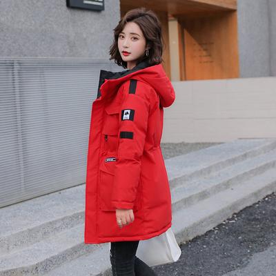 Koreanische Version von lockerer Daunen-Baumwollkleidung, Neue Verarbeitung, Winter-Baumwollkleidung, Damenmäntel mittlerer und langer Länge