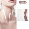 Cinta Adhesiva Invisible para Lifting Facial y de Cuello 20 Piezas Impermeable Transpirable Antiarrugas Lifting de Mentón Parche para el Cuidado de la Piel