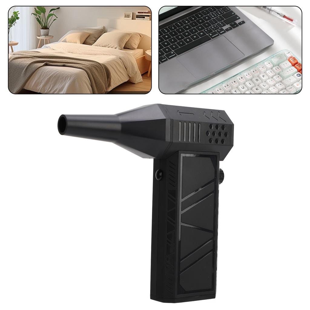   130000RPM Brushless Motor Portable   Dryer Type C QC20W Fast Charging Electric Dust Collector For Car Computer Keyboard Lens Outdoor