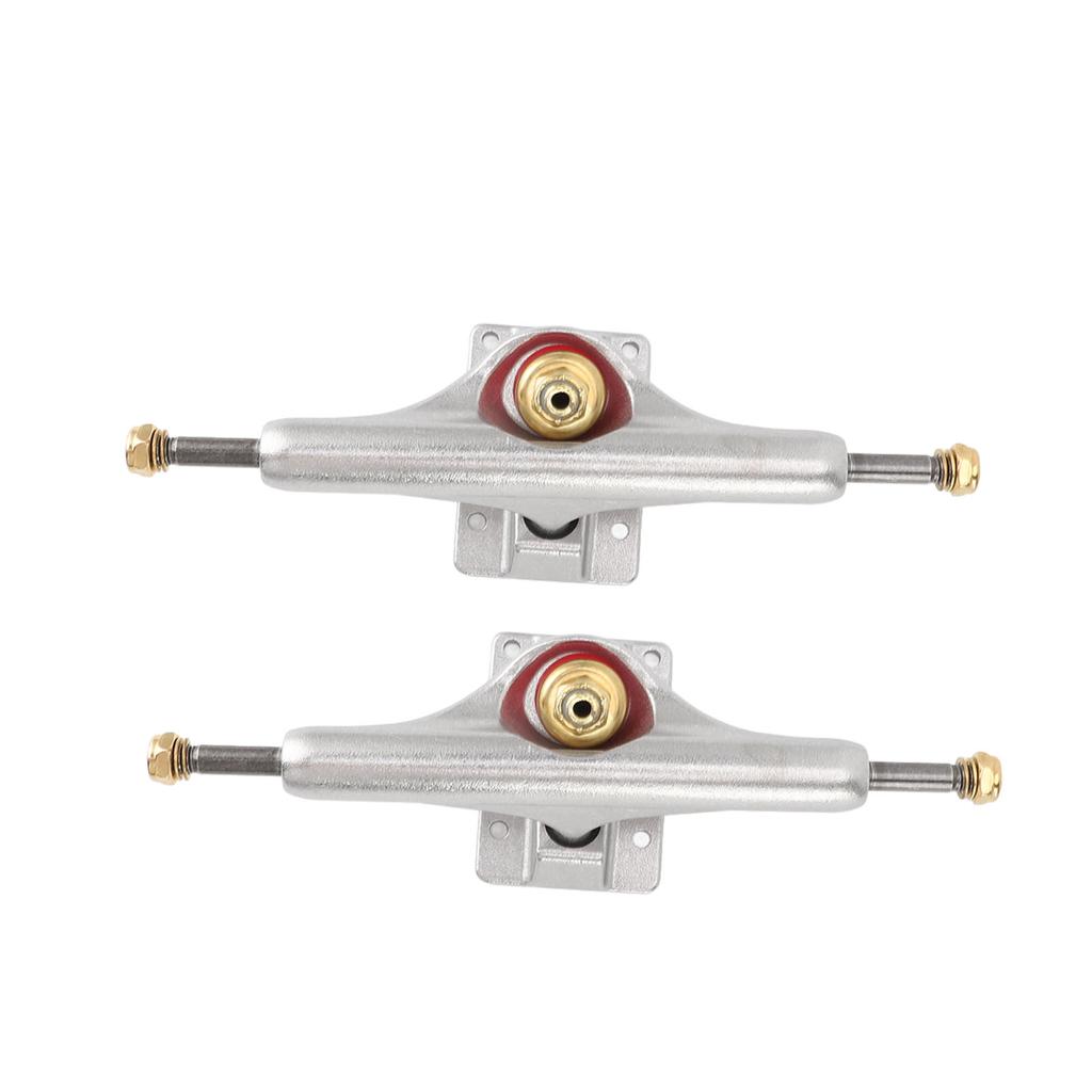 2pcs 5.5in Hollow Skateboard Trucks Aluminium Alloy Shock Absorbing Skateboard Bridges