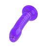 Realistic Transparent Crystal Dildo with Suction Cup - Lifelike TPE Anal Toy for Women