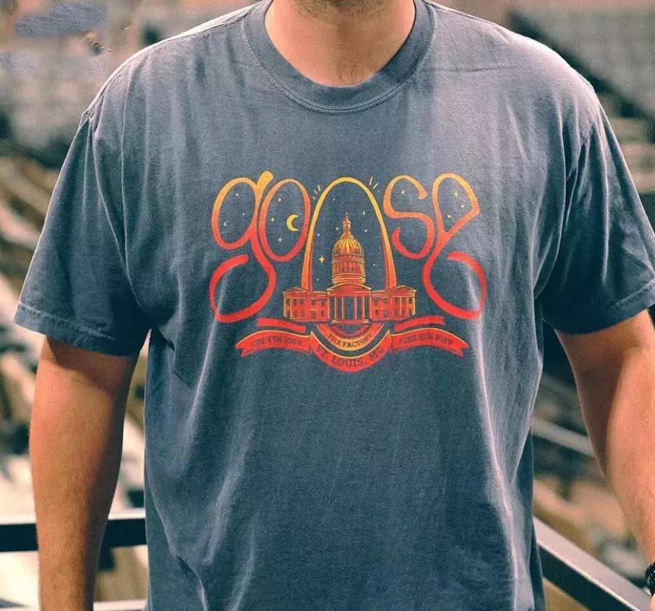 Goose The Band Event The Factory Tshirt size S5XL Unisex T-Shirt XL