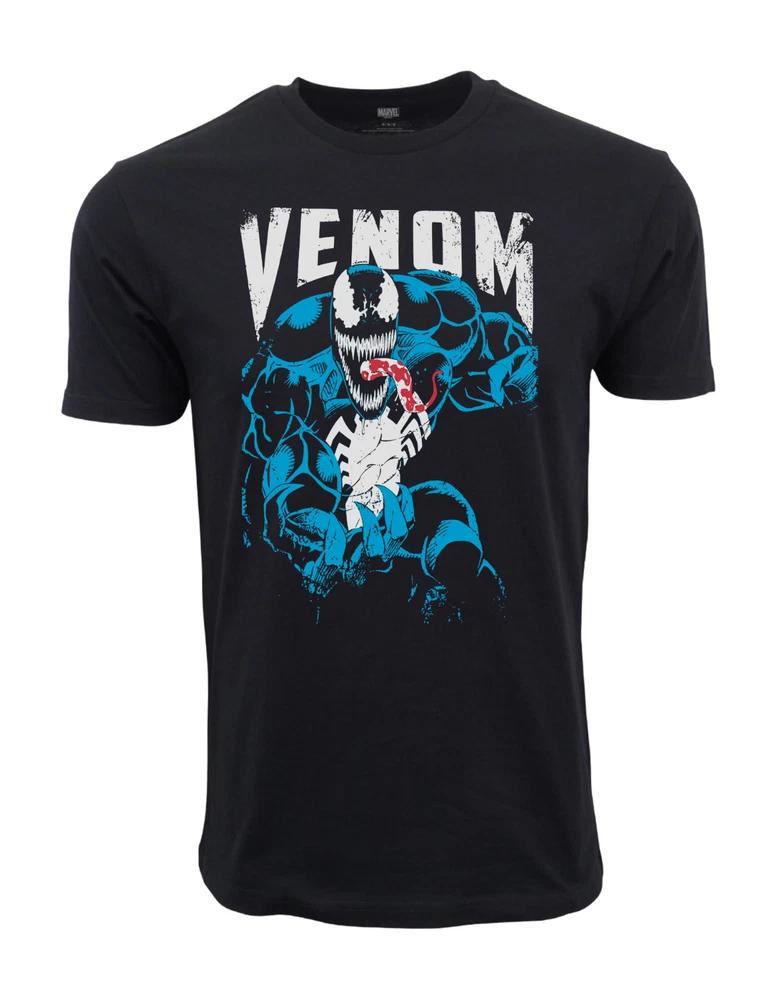 Venom Blue Graphic T Shirt S