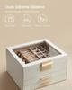 Chest Container Jewelry box Casket with compartments and 2 drawers
