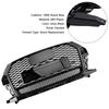 RSQ3 Style Front Honeycomb Grill Grille 8U0853653M Fit Q3 2016-2018 Gloss Black