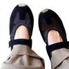 Fashion Women Ballet Flat Shoes 2025 Autumn Comfortable Anti Slip Outdoor Casual Shoes Retro Shallow Mouth Mary Jane Shoes Zapatos Mujer