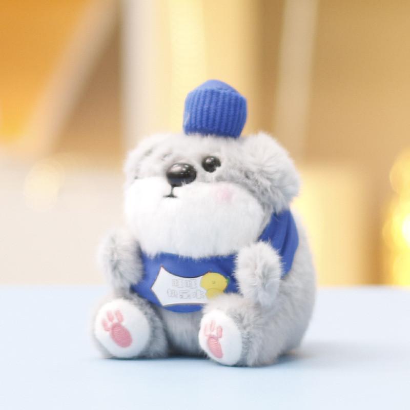 Animal Plushie Dog Cartoon Stuffed Toy With Pp Cotton Filling For Kids