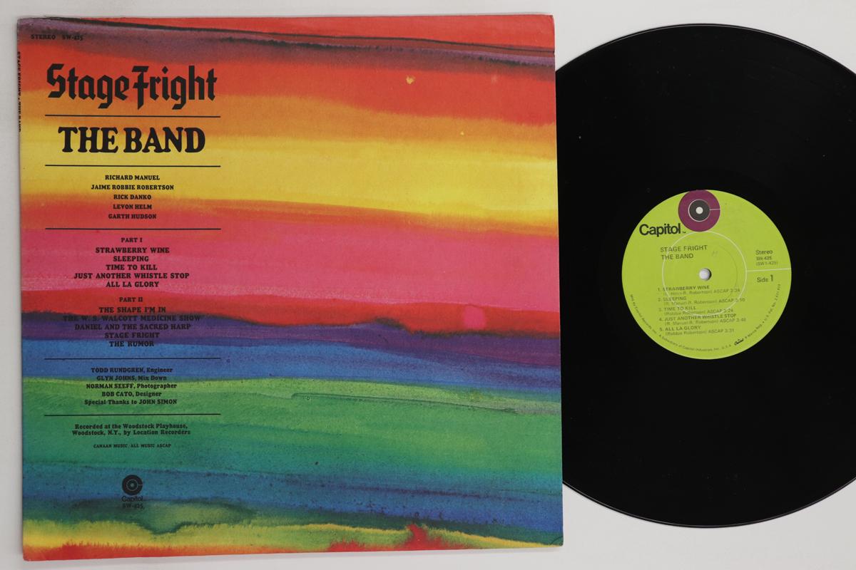 

LP Record BAND - Stage Fright SW425 CAPITOL 1970 US Rock Used