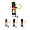 4 Pieces Rapid-Release Tire Deflation Pressure Control Device Tethered Cap