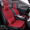 Comprehensive All-Season Linen Seat Cushion Set for Five-Seater Cars