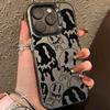 Personality Ghost Applies To Apple 15/14/13 Promax Mobile Phone Case 12/11/xr Straight Edge Xs Creative 7p Anti-drop