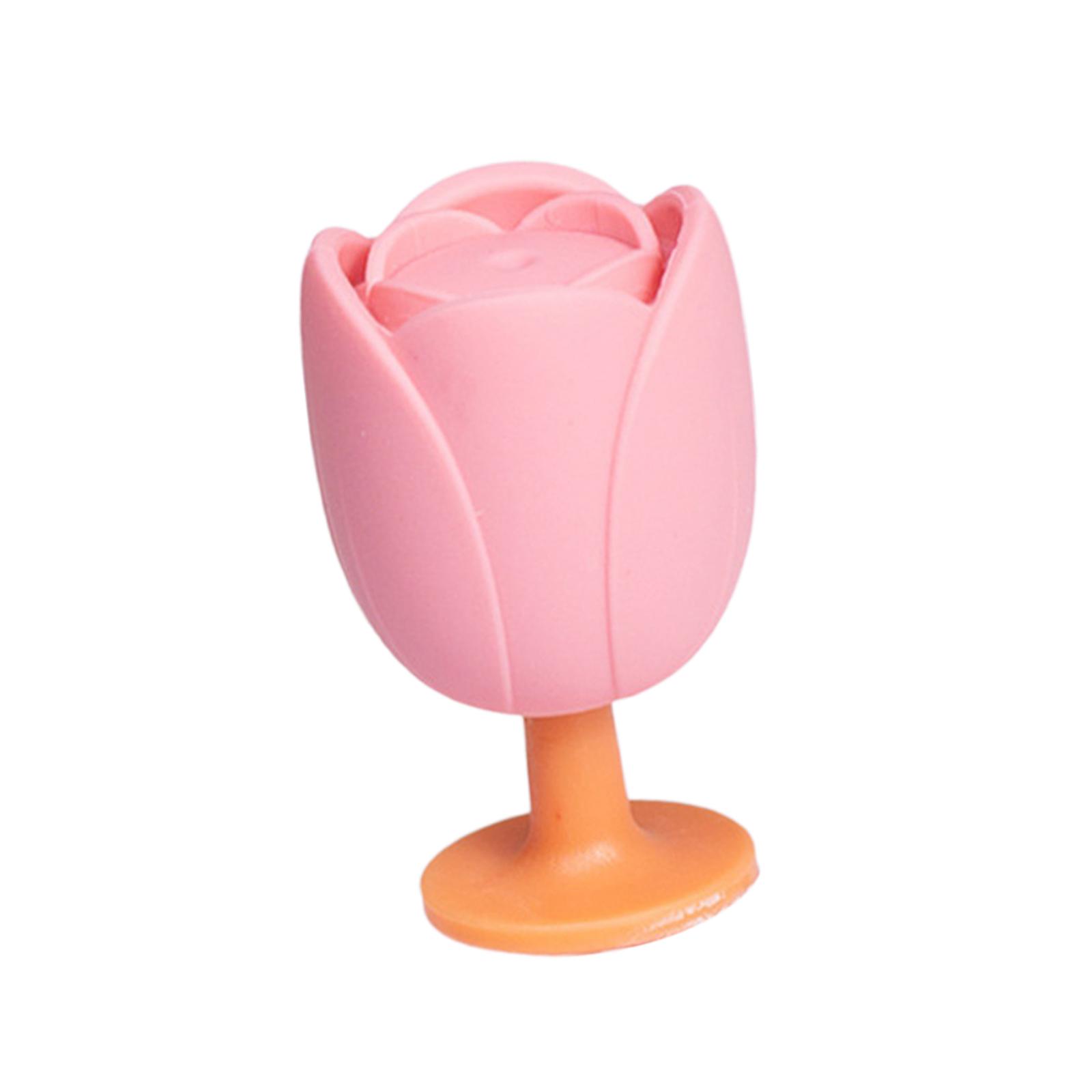 Floral Toilet Cover Lifter Avoid Touching Lifting Device Toilet Seat Handle Lifter for Restaurant, Hotel, Home