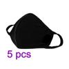 1/2/5pcs Reusable Cotton Mouth Face Mask Cover Anti-Dust Mask Filter
