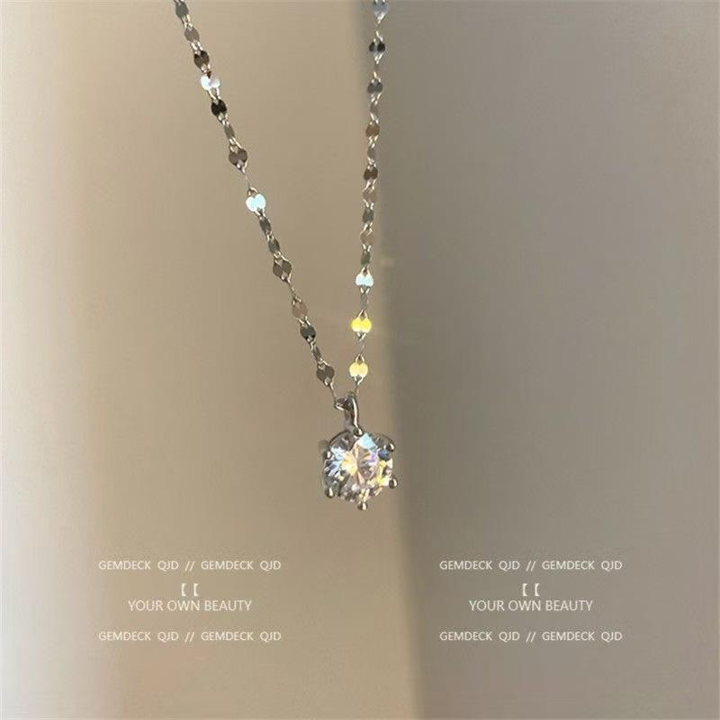 Double-layer Butterfly Necklace Women's Light Luxury Collarbone Chain Niche Design Neck Chain New Trendy Pendant Jewelry