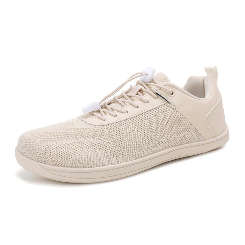 Summer Temu2025 Popular Flat Casual Shoes Men's and Women's Wide Last Fly-woven Sports Shoes Couple Fitness Shoes