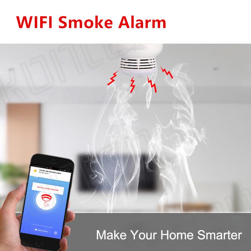 Tuya Doodle WiFi Smart Smoke Detector Alarm No