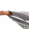 Color New Long Plush Warm Fur Woolen Pearl Velvet Winter  Steering Wheel Cover Car Soft Wool