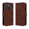Wallet Case for Edge 70 Fusion+ 5G - Leather/PU, Brown, With Card Holder