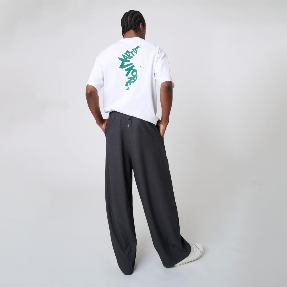ATHPLATFORM Au42Pt07 Classic Wide Pants_Melange Gray