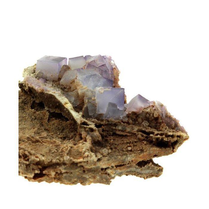 Pierres et Minéraux. Fluorite. 354.5 ct. Mont-Roc, Tarn, France..