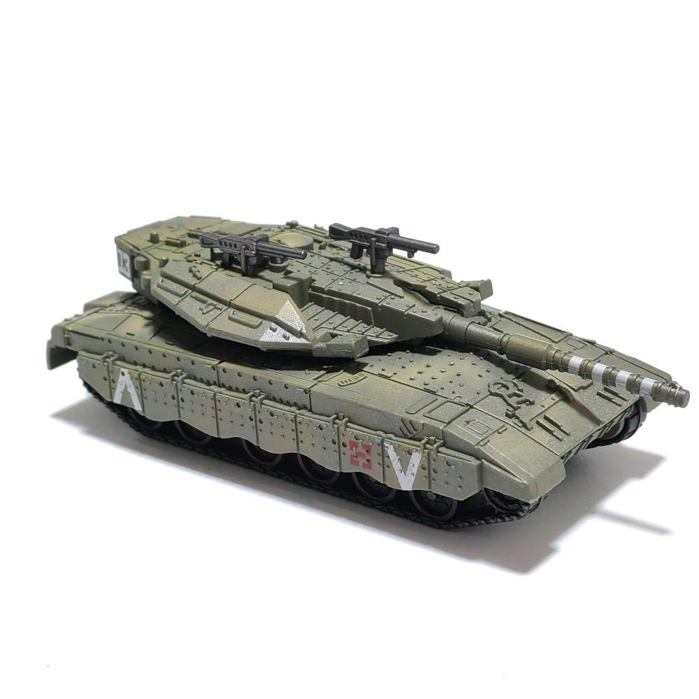 Пластиковая модель основного боевого танка МЕРКАВА в масштабе 1:72 – Сборка своими руками, Военный подарок на Рождество, Креативные подарки