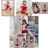 Adorable Feminine Christmas Costume Suit Offering Unique Bunny Girl Design