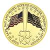 American Challenge Coin Guardian Commemorative Coin Gold Plated Badge Creative Coin Commemorative Coin Collection Gift Iron Art