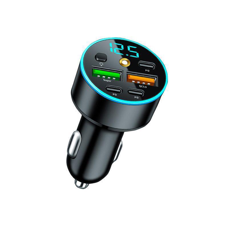 Starry Sky Car Charger: Fast Charging Multi-Function Converter for Apple & Android Phones (2026 Compatible)