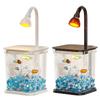 Creative Landscape Fish Tank INS Small Betta Fish Tank Practical Mini Desktop Fish Tank  Kids