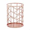 Nordic Aesthetic Stationery Holder Wrought Iron Crafted Metal Wire Pencil Cup MultiFunctional