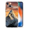Phone Case For iPhone 17 Air Cases iPhone 16 15 12 13 14 Pro Max SE 7 8 Plus iPhone11 Clear Cover Mountain Peaks Landscape