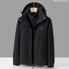 Mens Womens 3-in-1 Winter Outdoor Jacket With Removable Fleece Liner Windproof Waterproof Hiking Coat