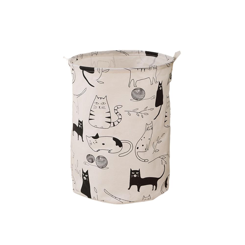 Cotton Animal Storage Basket Kids Toys Clothes Shoes Organizer Sundries Folding Storage Box Cabinet Home Kwaii Basket Container