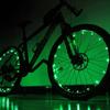 2 Tire Pack Led Bike Wheel Lights Ultra Bright Waterproof Bicycle Spoke Lights Green 25-26s