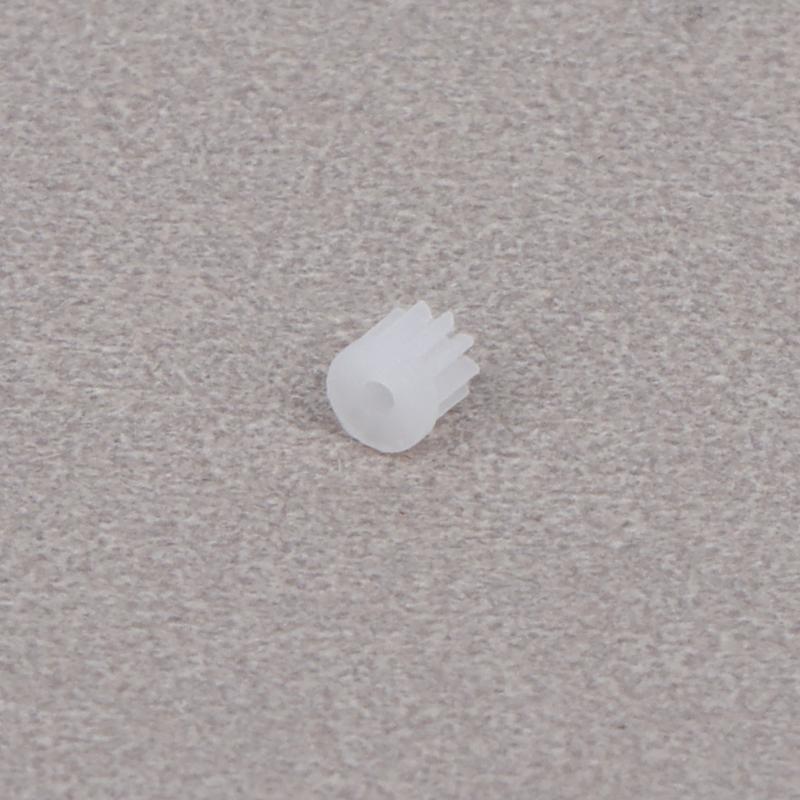 5/10Pcs For 0.8Mm Motor Shaft Wear Resistant Transmission Gear Accessories For Rc Toy M0.2 10 Teeth Plastic Pinion