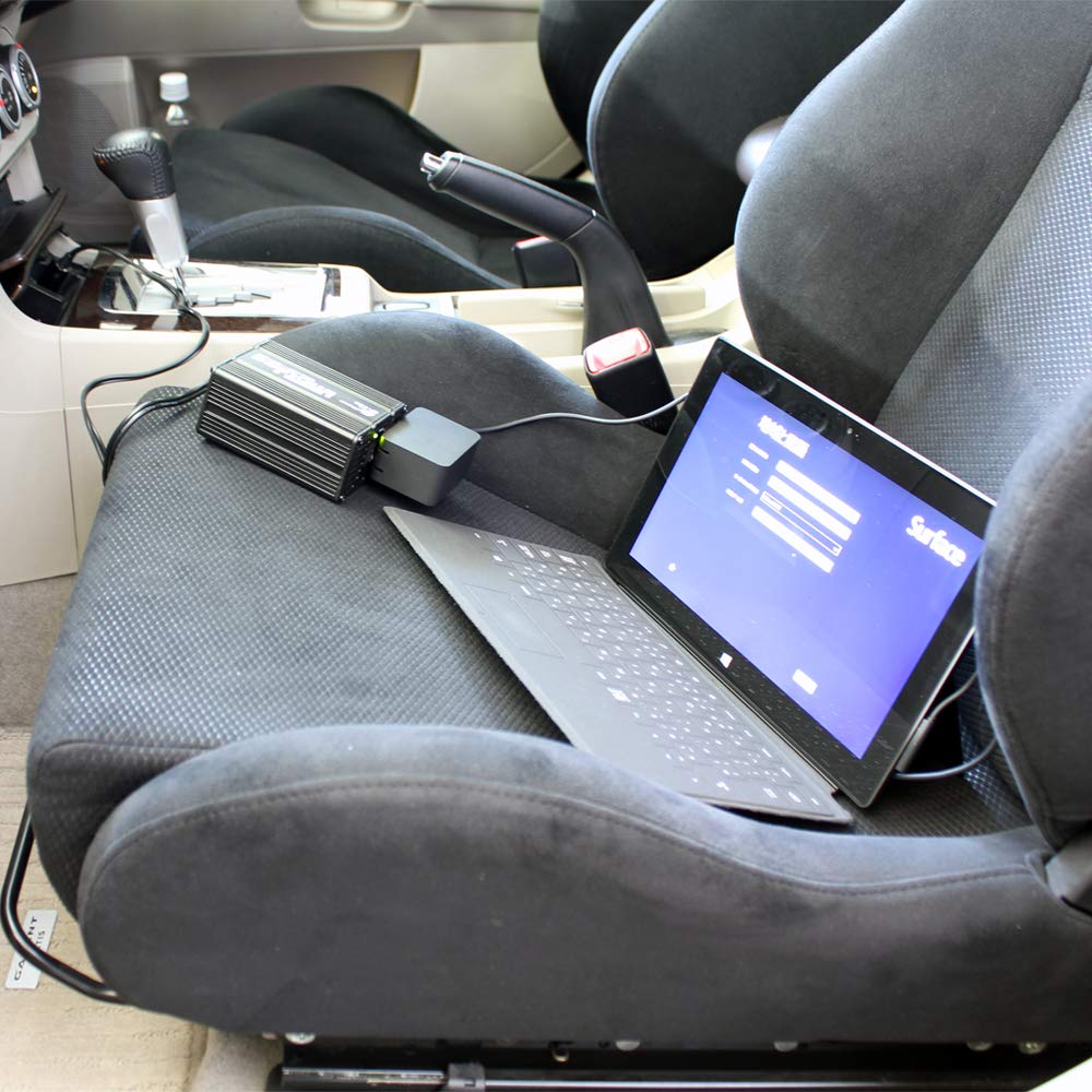 Meltec Car Single Outlet IP-150 Inverter, DC12V, 120W,