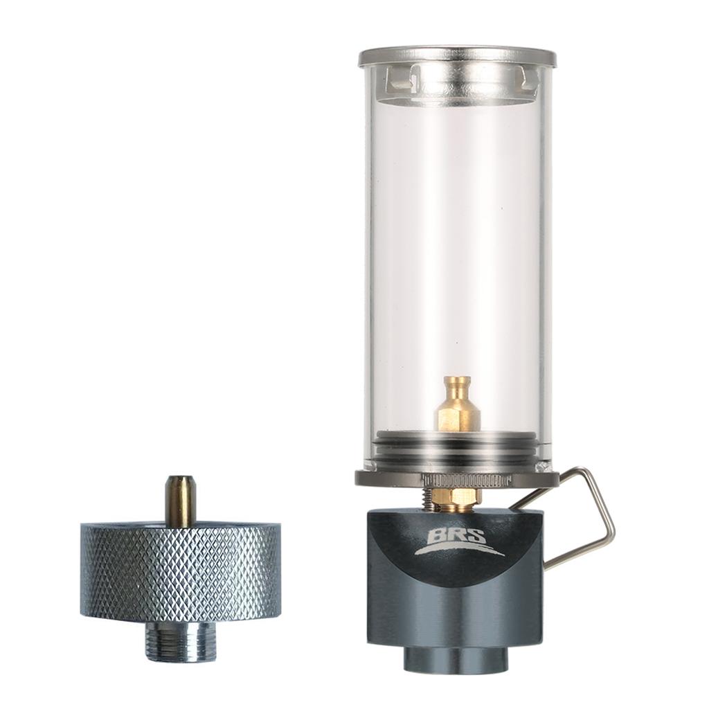 Lamp Light Butane Gas Light Lantern with Gas Adapter Conversion Head for Camping Picnic Self-driving