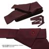 Yukata set Plain x Black Square [Kyoetsu] Men's Set, Black, Navy, Stylish, C, 4-piece (M, C-7. (One-touch Obi, Purple))