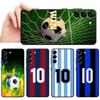 Cartoon Fußball Funda Handyhülle für Xiaomi Redmi Note 10 13 Pro Plus 12 Pro 11 10S 9S 14 11s 12s 7 8 9