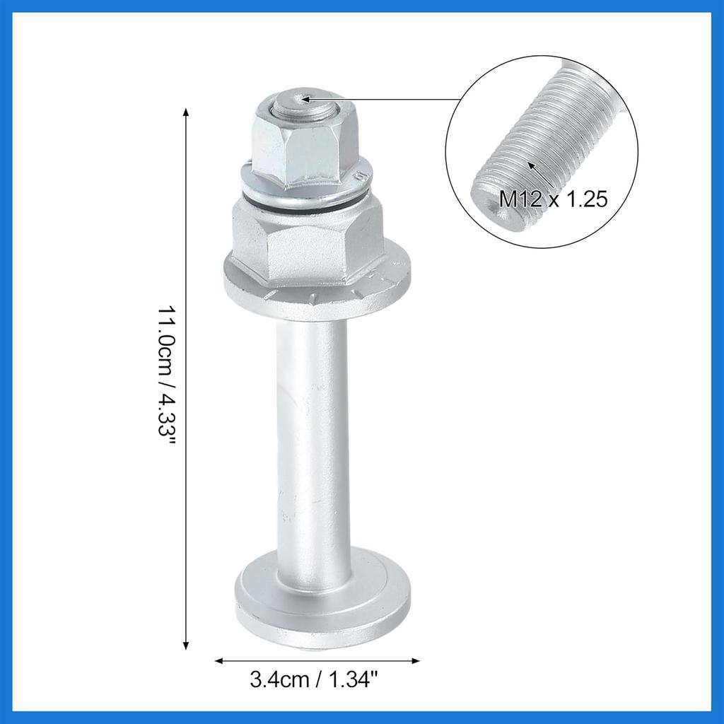 Car Camber Adjusting Eccentric Bolts Lockout Kit Suspension Control Arm Repair Bolt for Honda Civic 2006-2015 No.52387SNAA00 1 Set Auto Accessories