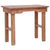 Day and Night - Day and Night Side Table Solid Mahogany Wood 70x35x60 Cm