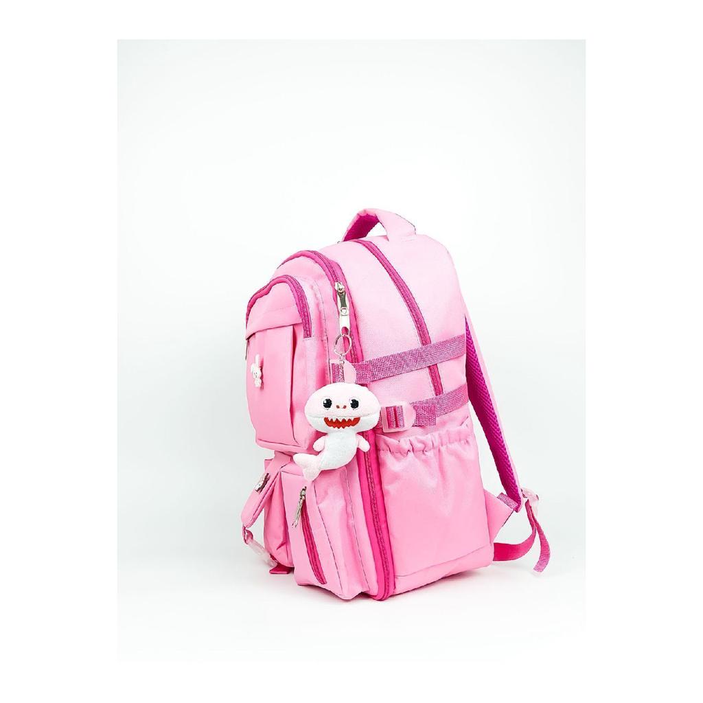 Korean Style Orthopedic Special Design Multi-pocket Waterproof New Generation Girls School Bag With Accessories