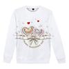 Valentine's Day Fashion Print Loose Long Sleeve Shirts For Men And Women