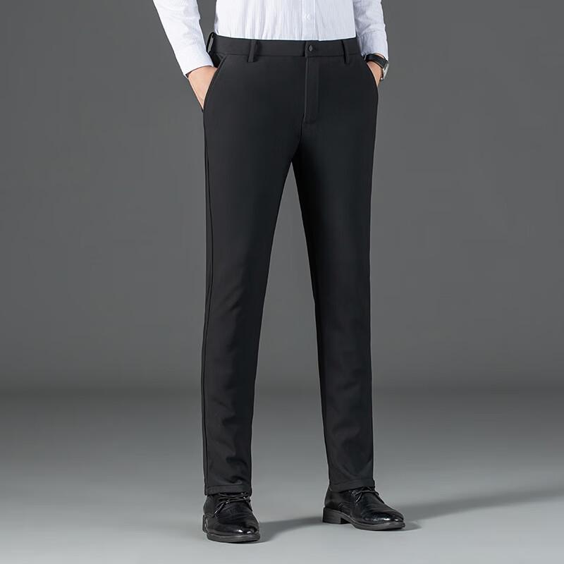 Yiliteng Men's 2024 Winter Goose Down Padded Pants