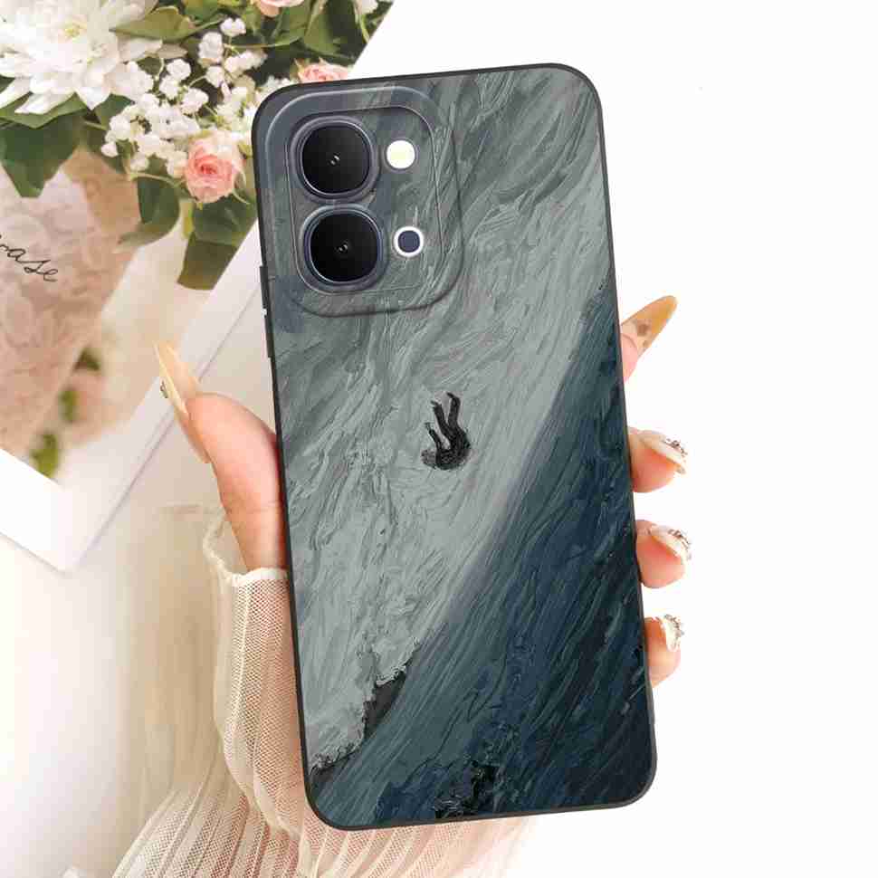 For Vivo Y31d 4G V2543 Case Fashion Cartoon Painting Silicone Full Protcetion Back Cover For Vivo Y 31d Y31D 4G Bumper Shell