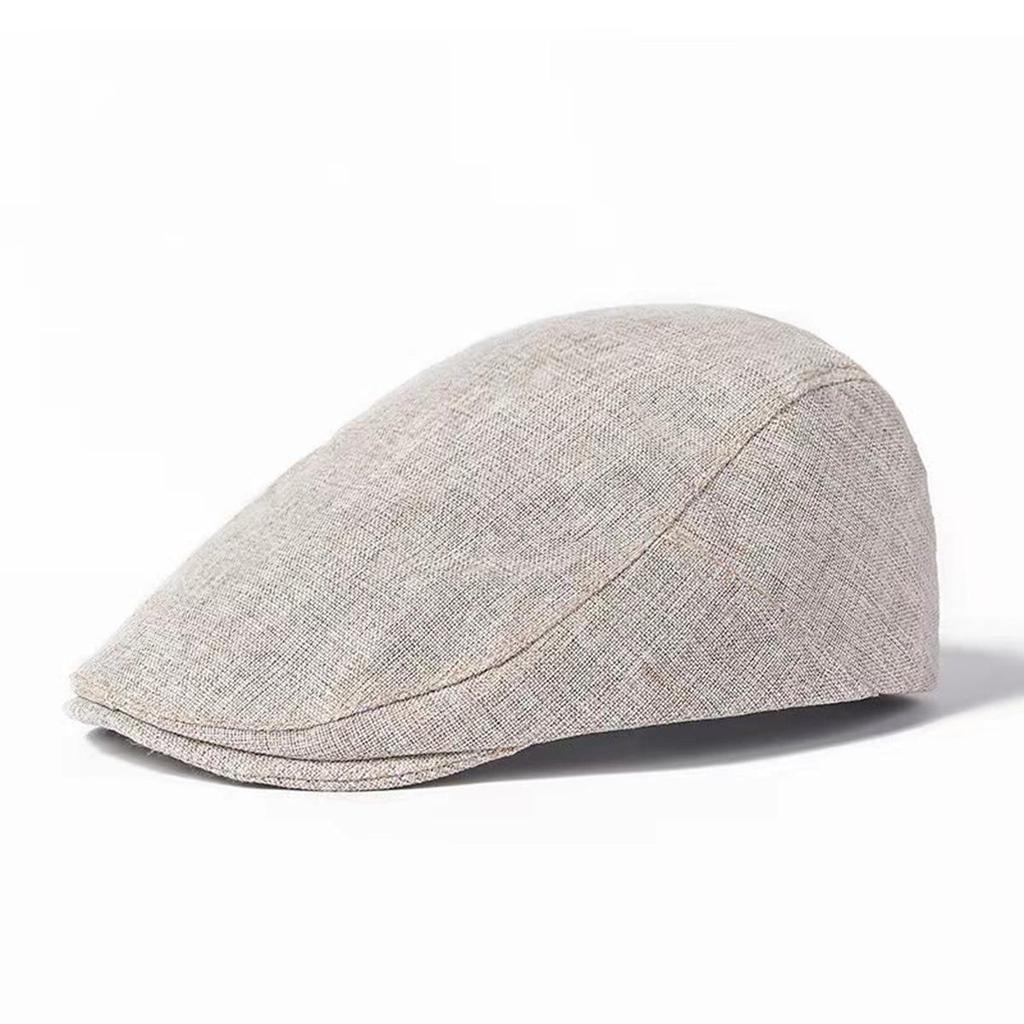 Men's Vintage Newsboy Cap: Classic British Flat Summer/Spring Casual Beret for Men