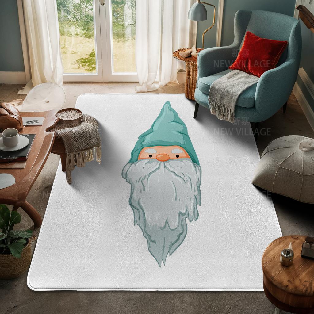 House Entrance Carpet Home Door Mat Living Room Bath Foot Bathroom Non-slip Water Absorption Rugs Bath Merry Christmas Winter