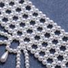 Lightweight Multi Strand Pearls Jewelry Polished Beads Design Necklace for Everyday Wedding Party Clothes Perfectly